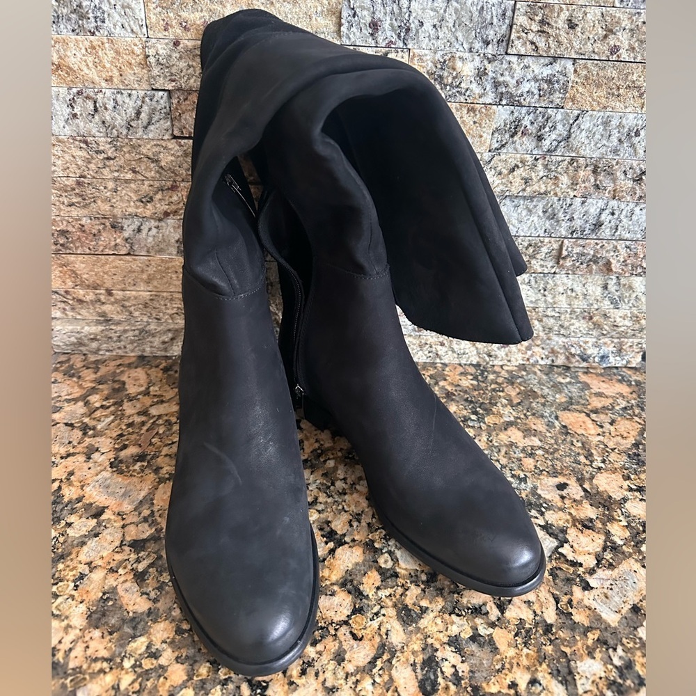CORDANI knee high boot in black suede - Picture 5 of 7